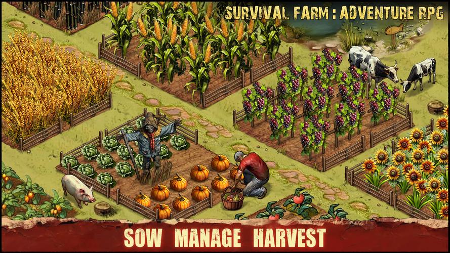 Survival Farm: Adventure RPG ảnh chụp màn hình 2