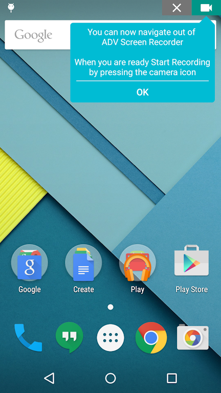 ADV Screen Recorder captura de pantalla 