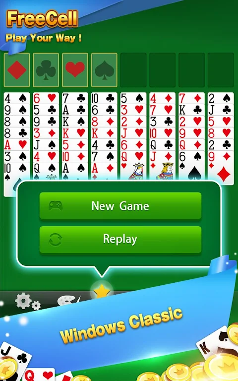 Solitaire - FreeCell Card Game स्क्रीनशॉट 4