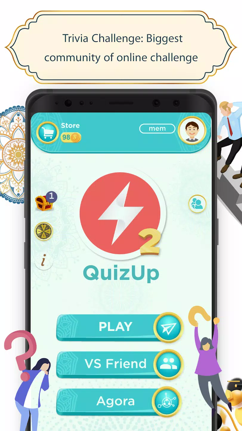QuizUp 2 экрана 1