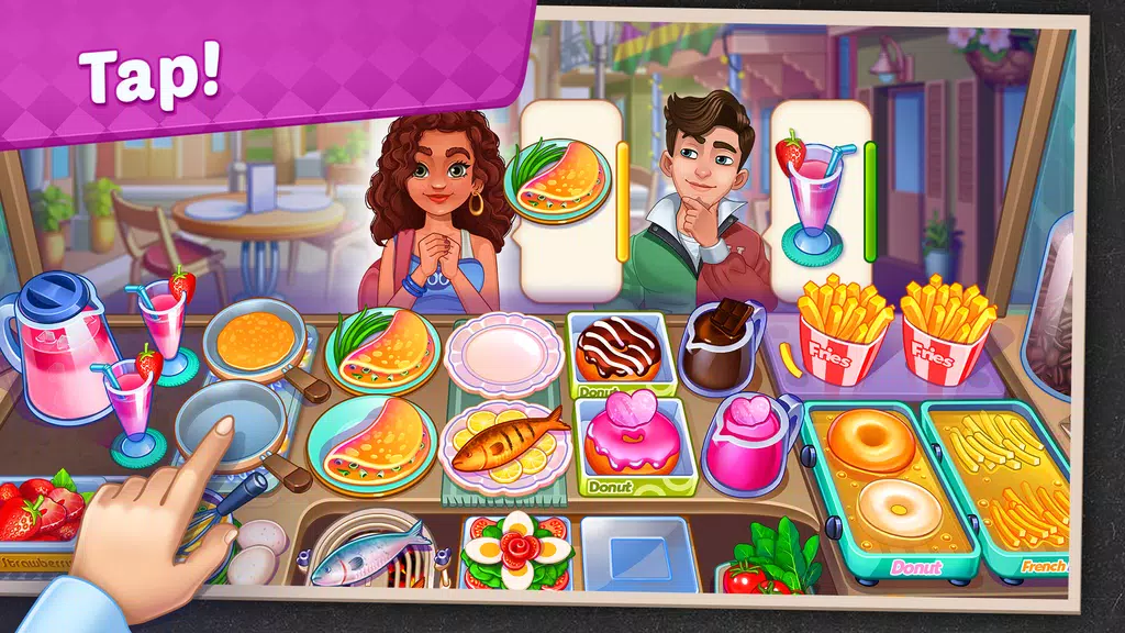 My Cafe Shop : Cooking Games ảnh chụp màn hình 1