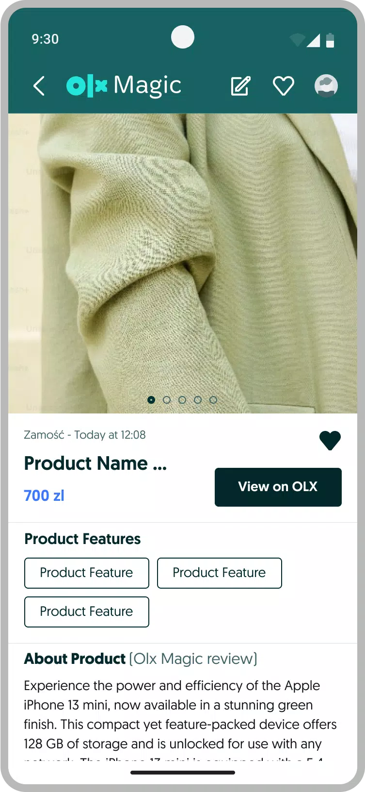 OLX Magic экрана 1