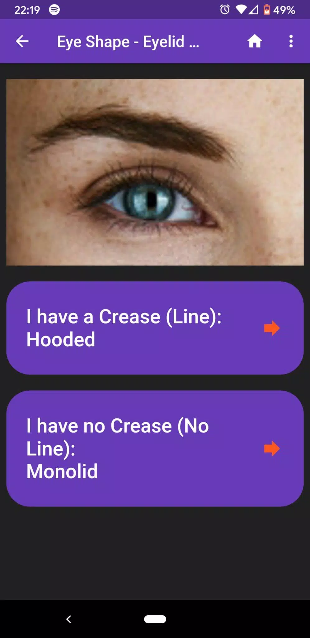 Eye Shape -Find your Eye Shape Screenshot 2