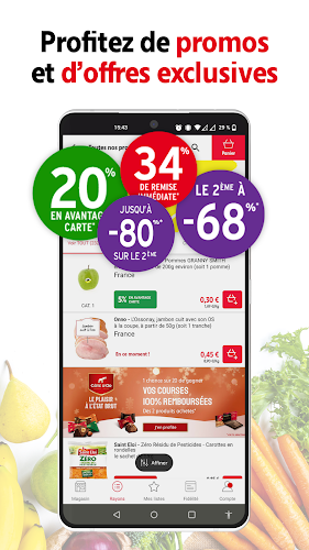 Intermarché – courses en ligne zrzut ekranu 3