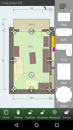 Floor Plan Creator captura de pantalla 