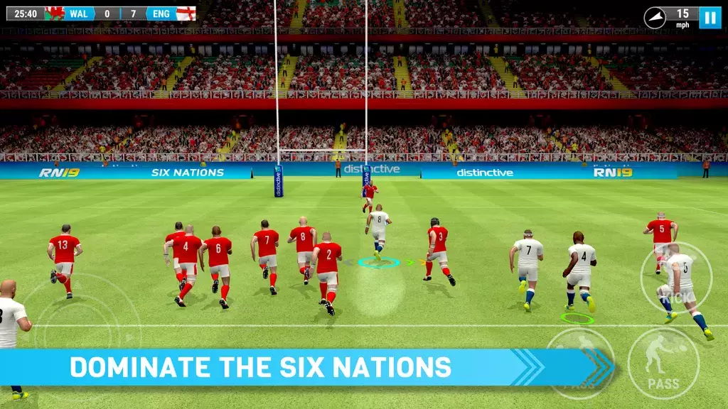 Rugby Nations 19 zrzut ekranu 1