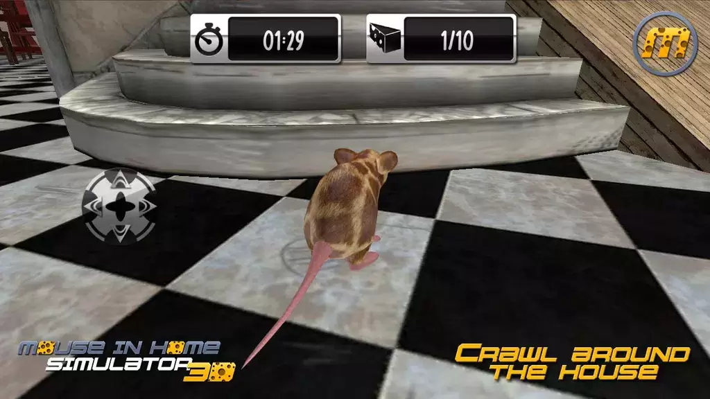 Mouse in Home Simulator 3D captura de pantalla 