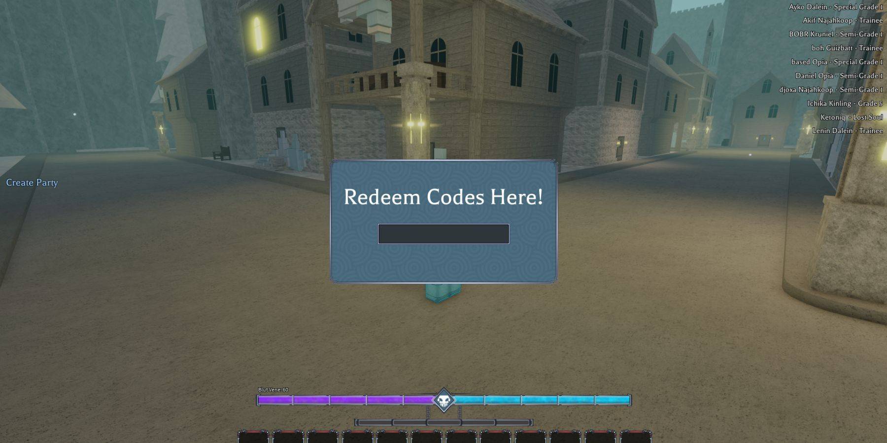 Redeeming Codes Image