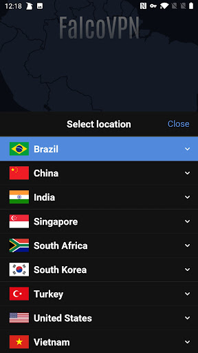 FalcoVPN स्क्रीनशॉट 4