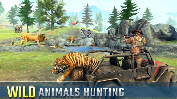 Real Wild Sniper Shooting Game ảnh chụp màn hình 1