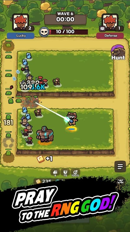 Screenshot Lucky Defense 1