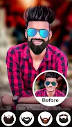 Man Hairstyle Photo Editor2023 স্ক্রিনশট 2