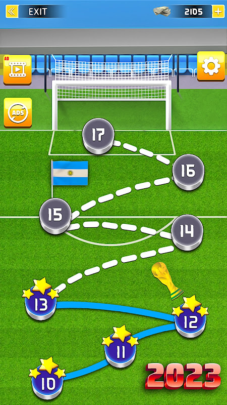 World Football Games Offline экрана 3