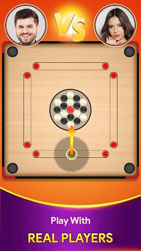 Carrom board game - Carrom Pro Screenshot 1