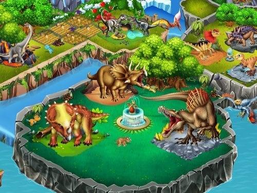 Dino Battle ảnh chụp màn hình 2