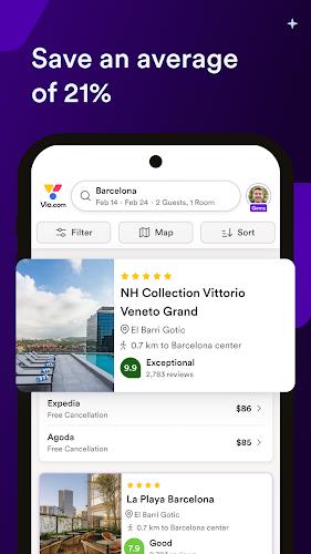 Vio.com: book hotel deals Screenshot 3