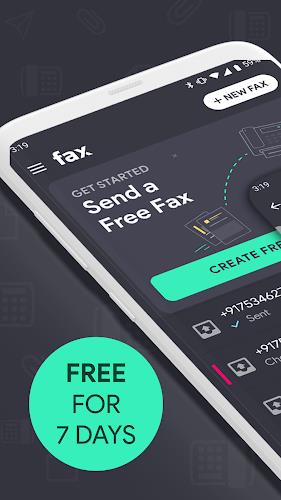 Send Fax plus Receive Faxes экрана 1