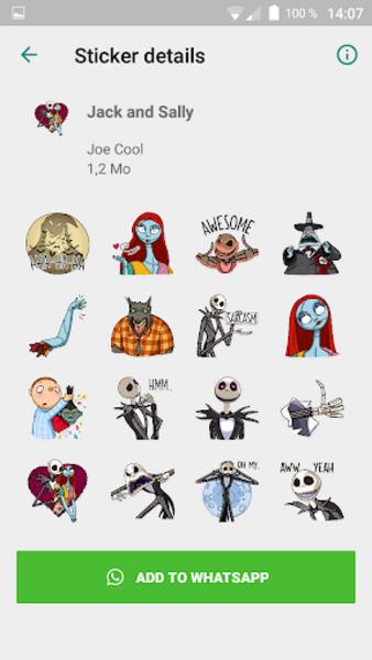 SpookyStickers Captura de tela 2