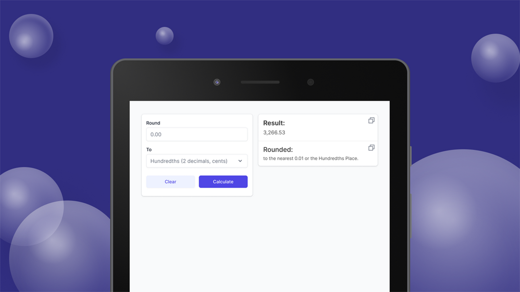 Rounding Calculator screenshot 2