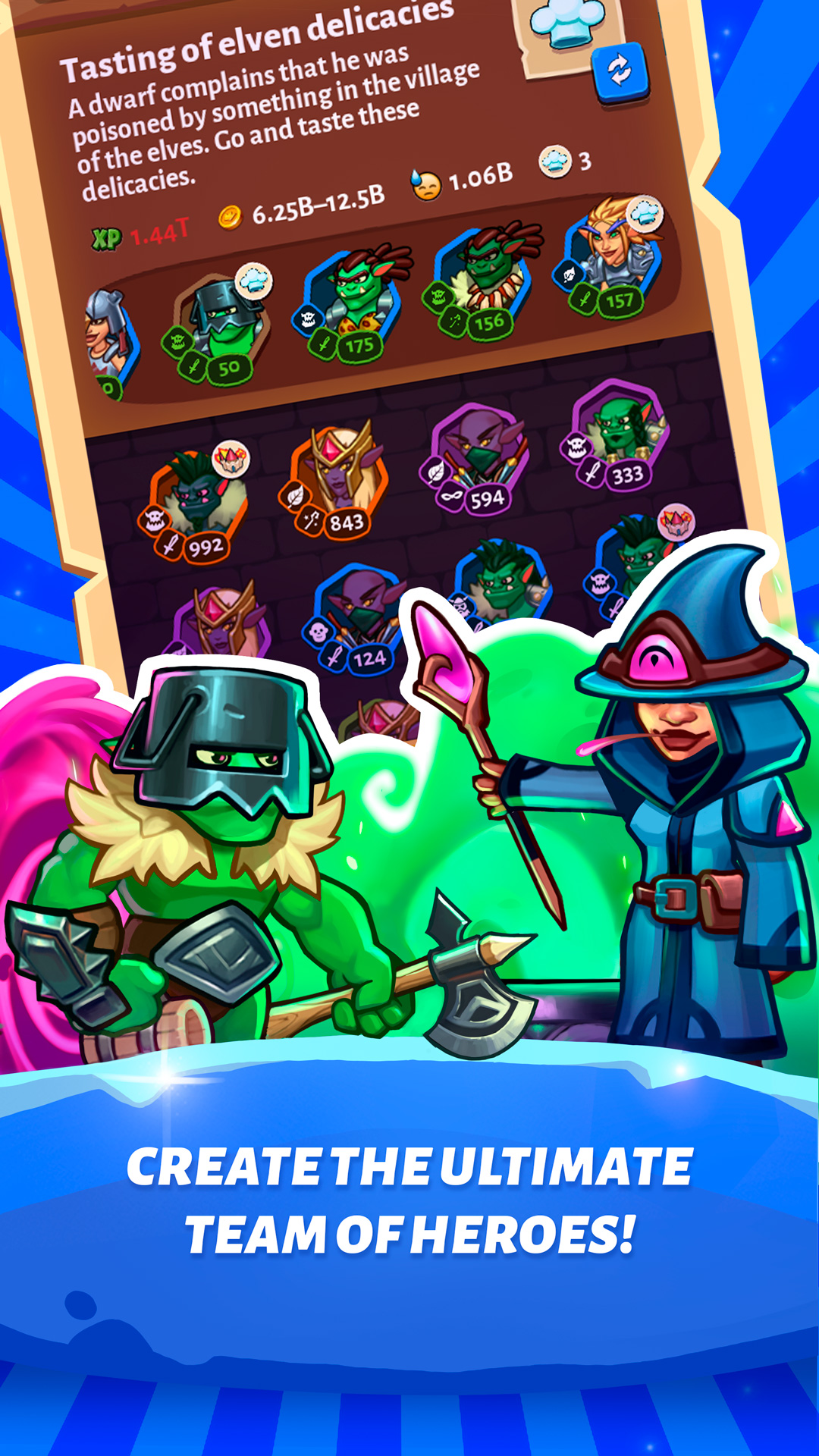 Idle Magic Tower: Heroes ảnh chụp màn hình 3