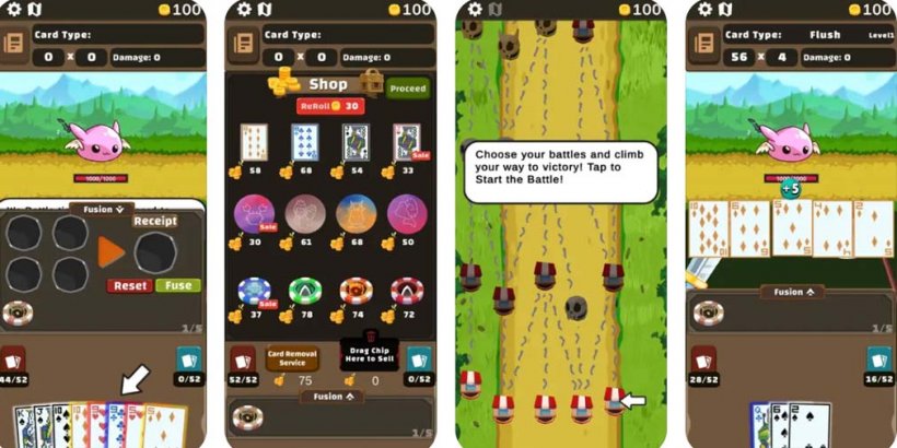 Slay the Poker: Poker Meets Roguelike Adventure