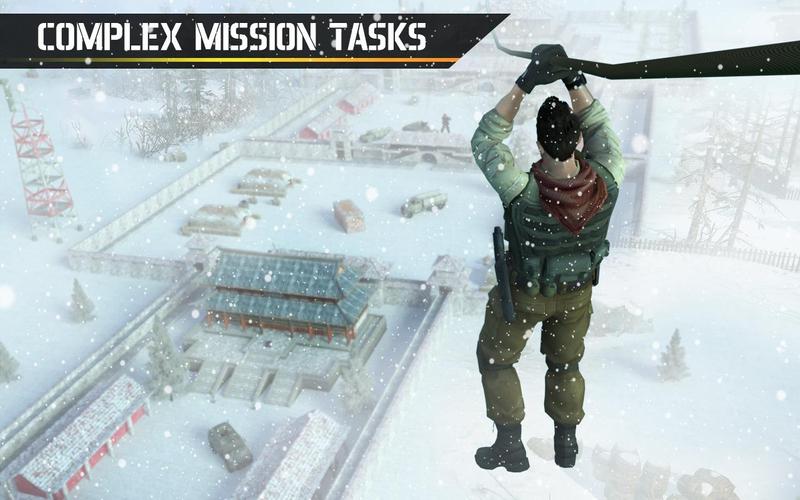 SWAT Sniper Fps Gun Games экрана 4