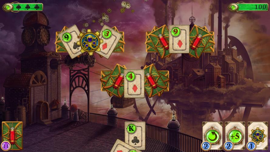 Steampunk Solitaire captura de pantalla 