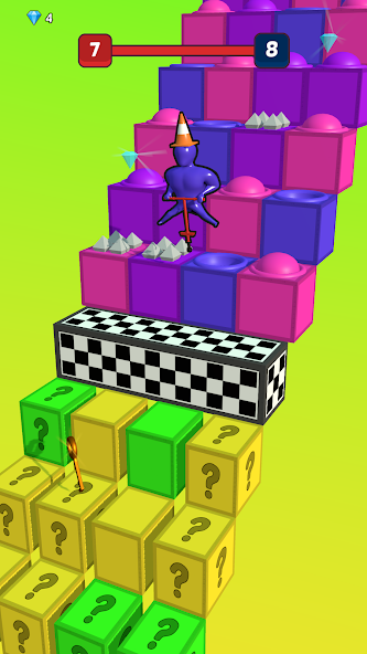 Pop It Run! 3D Mod Screenshot 2