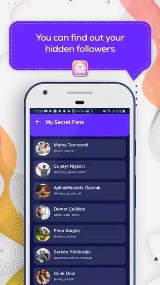 MyReport: View Hidden Accounts स्क्रीनशॉट 3