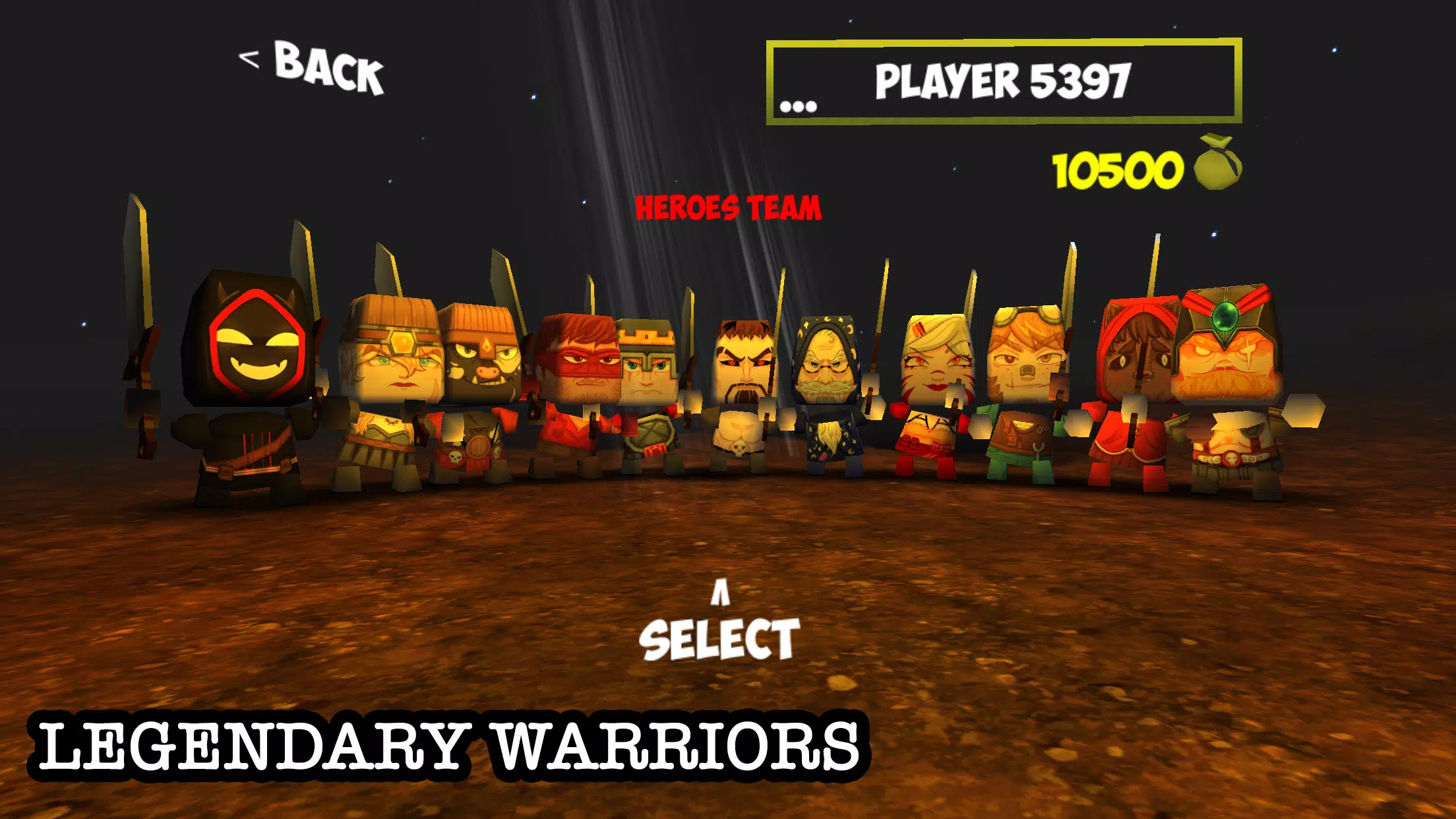 Hero Arena экрана 1