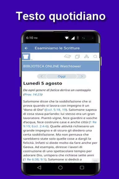 Esaminiamo le Scritture ogni Screenshot 2