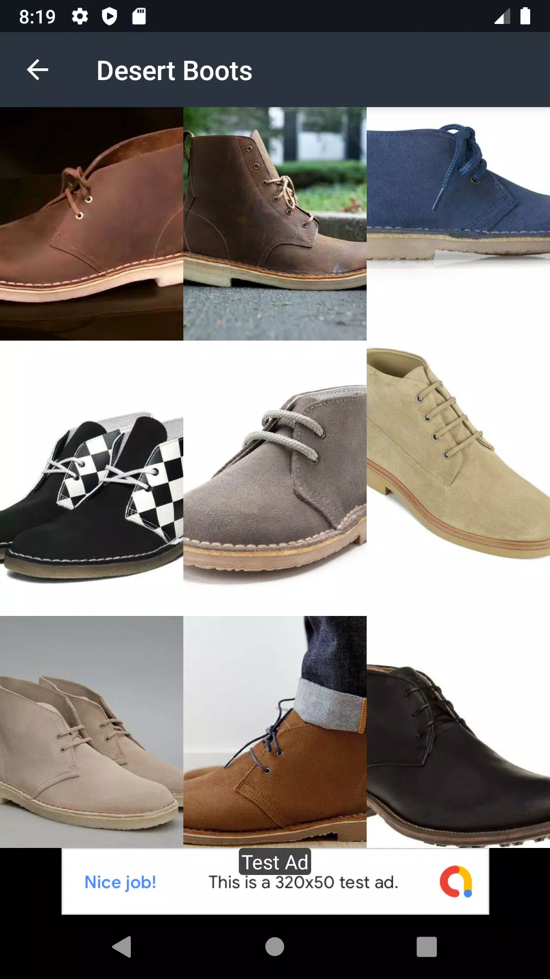 Screenshot Desert Boots Ideas 2