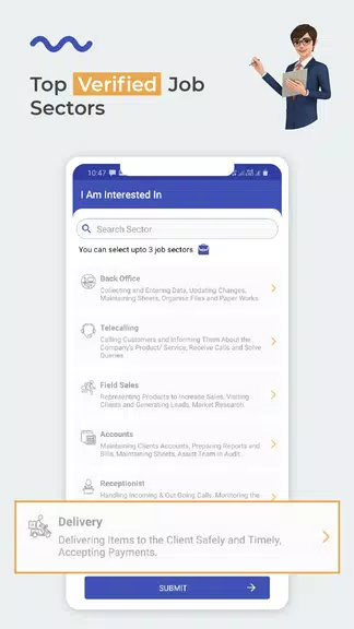 WorkIndia Job Search App Screenshot 3