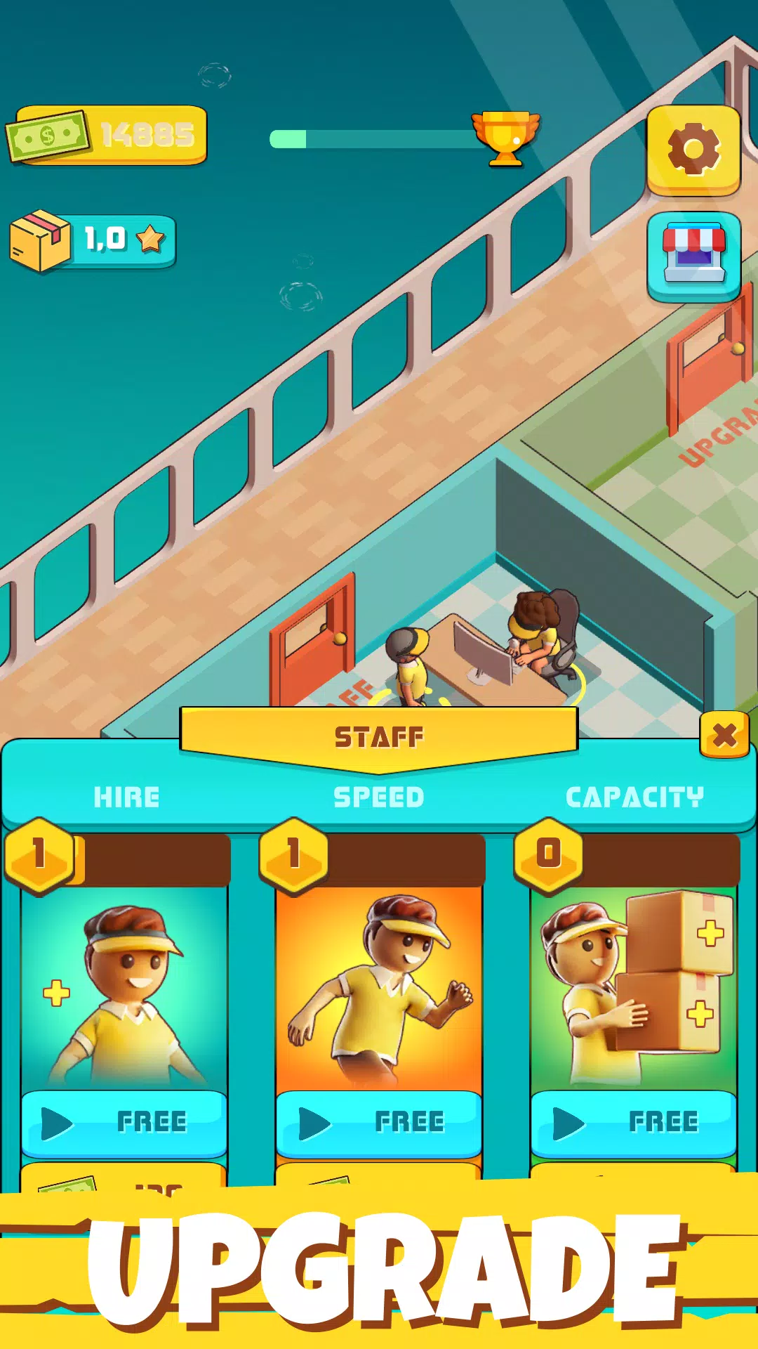 Marina Fever - Idle Tycoon RPG screenshot 3