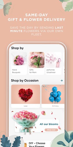 Floward Online Flowers & Gifts captura de pantalla 