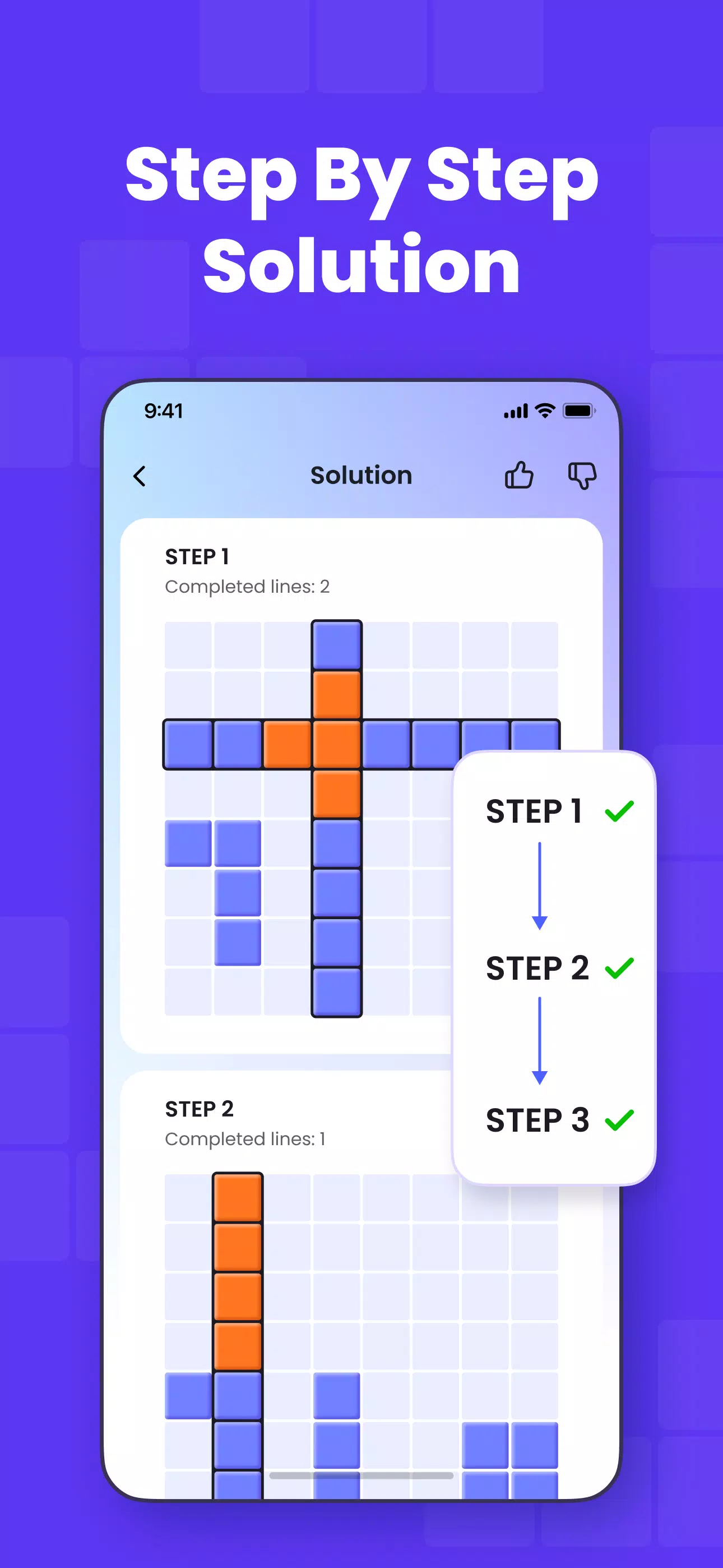 Block Puzzle Solver captura de pantalla 