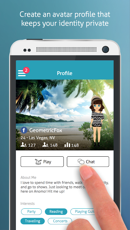 Screenshot Anomo - Meet New People 2