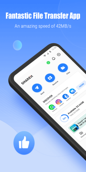 SHAREit: Transfer, Share Files Mod ảnh chụp màn hình 1