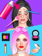 Lip Art Beauty Makeup Games экрана 4