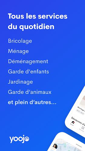 Yoojo - Service à domicile Screenshot 1
