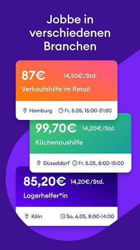 Screenshot Zenjob - Flexible Nebenjobs 3