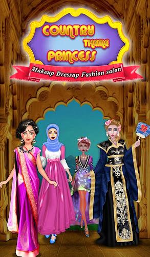 Princess Makeup Dressup Salon Скриншот 1