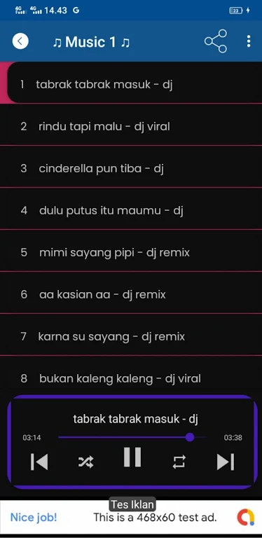 Lagu DJ Lengkap Offline 2024 screenshot 1