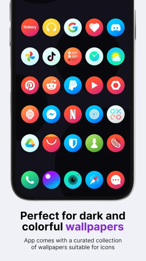 Hera Icon Pack: Circle Icons zrzut ekranu 2