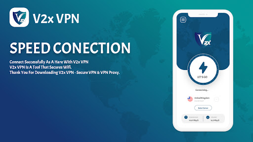 V2xVPN: Fast & Secure VPN экрана 3