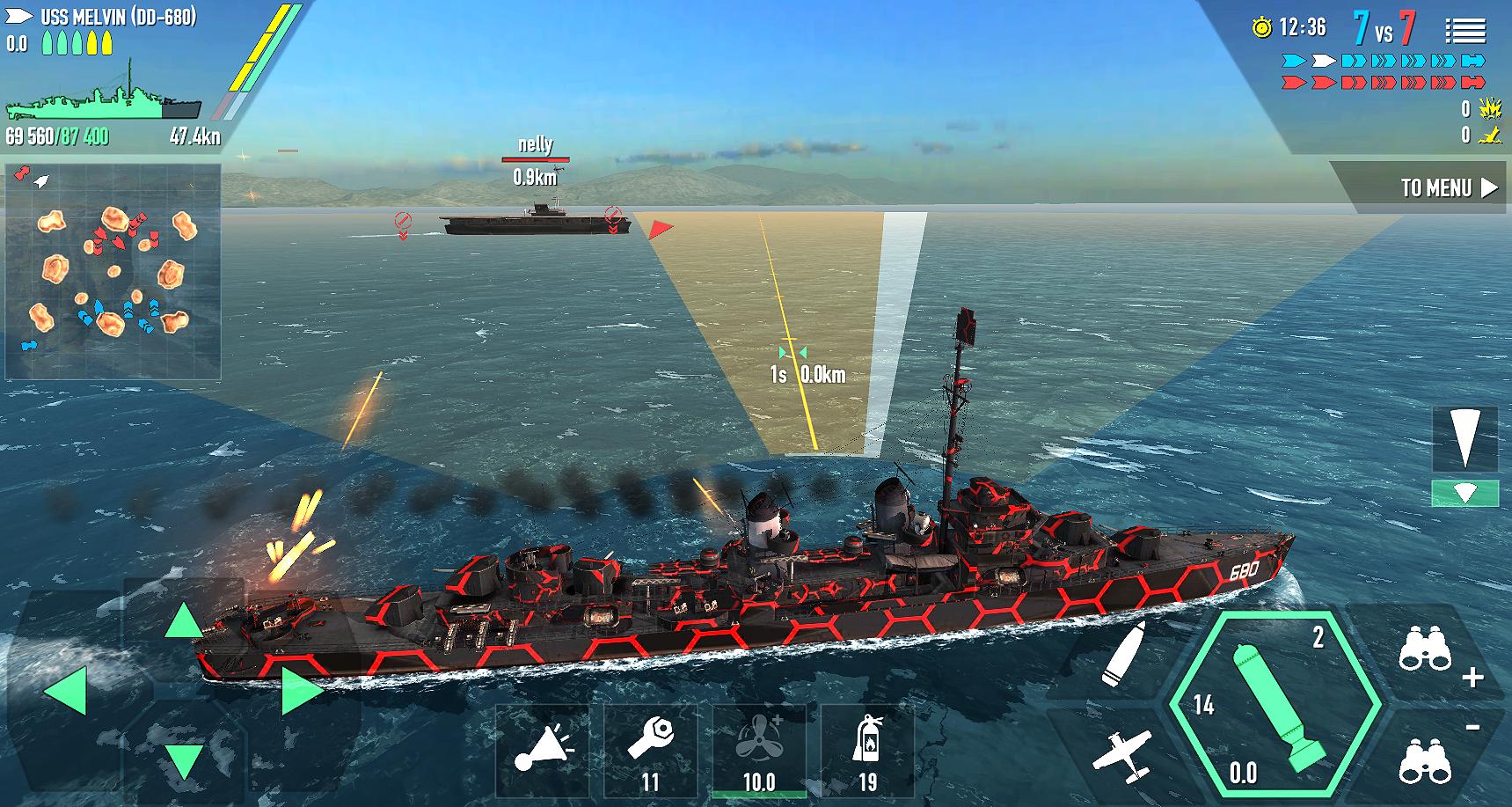 Battle of Warships ảnh chụp màn hình 2