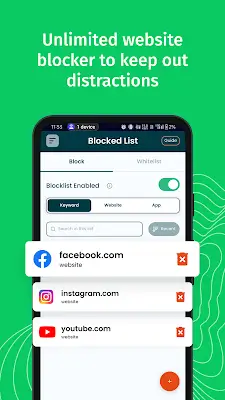 BlockerX: Porn Blocker/ NotFap ảnh chụp màn hình 4