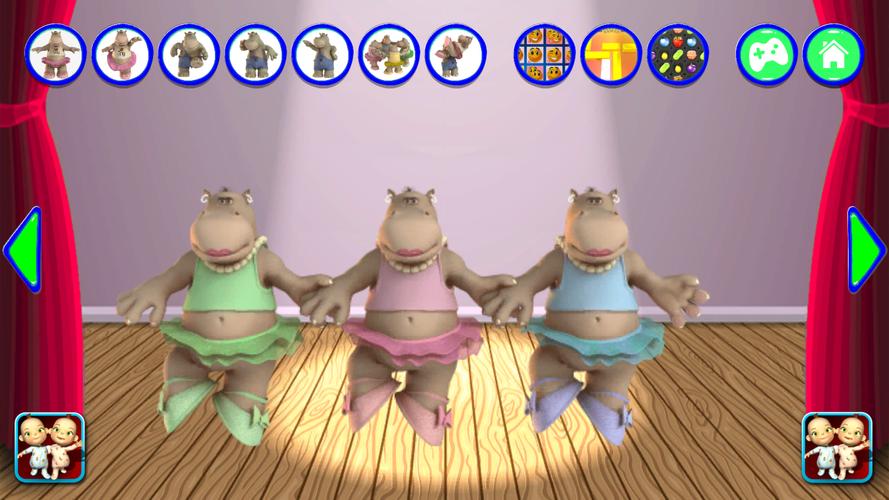 Talking Hippo Rock экрана 4