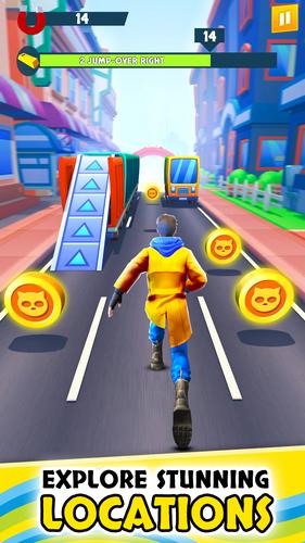 Subway Runner Game экрана 1