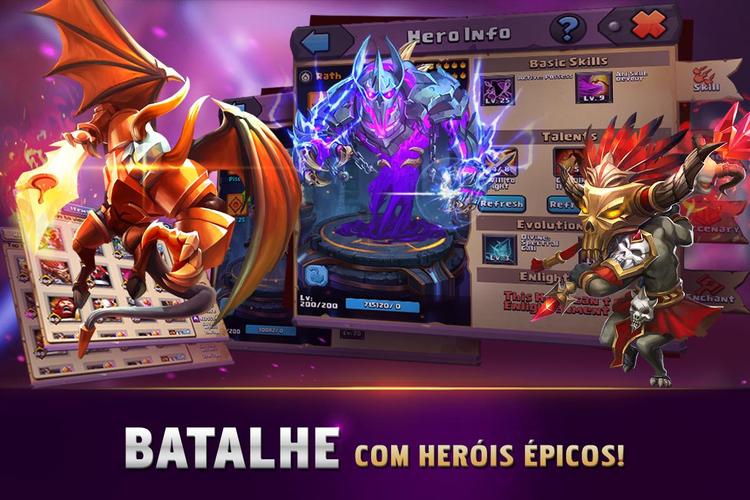 Clash of Lords 2: A Batalha экрана 2